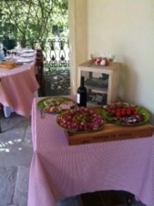 Lunch at Villa Delfini